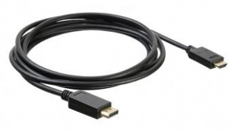 Кабель аудио-видео Buro v. 1.2 DisplayPort (m)/HDMI (m) 3м. Позолоченные контакты черный (BHP DPP_HDMI-3) от магазина РЭССИ