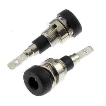 Z007 2mm panel jack BLACK от магазина РЭССИ