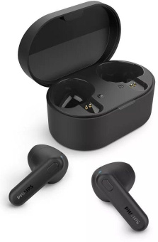 Гарнитура внутриканальные Philips TAT1138BK/00 черный беспроводные bluetooth в ушной раковине от магазина РЭССИ