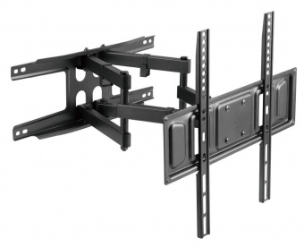 Кронштейн для телевизора Ultramounts UM908 черный 32"-75" макс.40кг настенный поворотно-выдвижной и наклонный от магазина РЭССИ