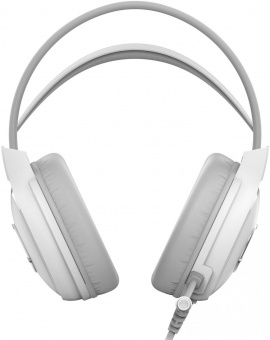 Наушники с микрофоном A4Tech Fstyler FH300U белый 2м мониторные USB оголовье (FH300U WHITE) от магазина РЭССИ