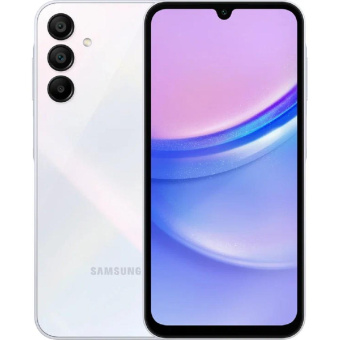 Смартфон Samsung SM-A155F Galaxy A15 256Gb 8Gb голубой моноблок 3G 4G 2Sim 6.5" 1080x2340 Android 14 50Mpix 802.11 a/b/g/n/ac NFC GPS GSM900/1800 GSM1900 TouchSc Micro SD max1024Gb от магазина РЭССИ