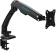 Картинка Кронштейн для мониторов ЖК Kromax OFFICE-8 черный 15"-32" макс.8кг настольный поворот и наклон верт.перемещ. от магазина РЭССИ Кронштейн для мониторов ЖК Kromax OFFICE-8 черный 15"-32" макс.8кг настольный поворот и наклон верт.перемещ. от магазина РЭССИ