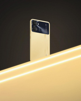 Смартфон Itel P40 128Gb 4Gb золотистый моноблок 3G 4G 2Sim 6.6" 720x1612 Android 12 Go 13Mpix 802.11 b/g/n NFC GPS GSM900/1800 GSM1900 microSD max128Gb от магазина РЭССИ