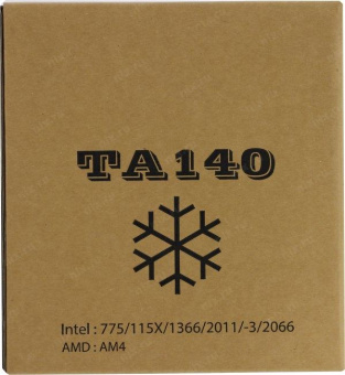 Устройство охлаждения(кулер) Thermalright TA140 Soc-AM5/AM4/1151/1200/2066/2011/1700 черный/красный 4-pin 17-23dB Al+Cu 610gr Ret от магазина РЭССИ