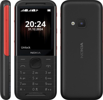 Мобильный телефон Nokia 5310 TA-1603 темно-красный моноблок 2Sim 2.8" 240x320 Series 30+ 0.3Mpix GSM900/1800 MP3 FM microSD max32Gb от магазина РЭССИ