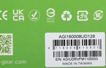 Память DDR3 8Gb 1600MHz AGi AGI160008UD128 UD128 RTL PC4-12800 DIMM 240-pin 1.35В Ret от магазина РЭССИ