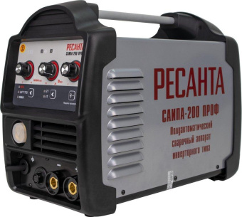 Сварочный аппарат Ресанта САИПА-200ПРОФ инвертор MMA DC/TIG DC 8.1кВт от магазина РЭССИ