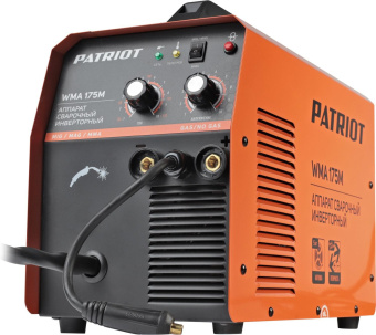 Сварочный полуавтомат Patriot WMA 175 M инвертор MIG-MAG/ММА 6.7кВт от магазина РЭССИ