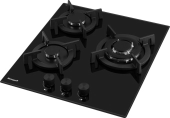 Газовая варочная поверхность Weissgauff HGG 451 BGV Nano черный от магазина РЭССИ