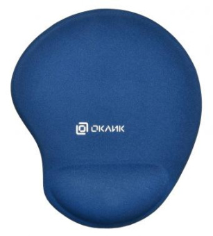Коврик для мыши Оклик OK-RG0550-BL Мини темно-синий 220x195x20мм от магазина РЭССИ