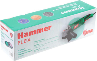Углошлифовальная машина Hammer USM1350D 1350Вт 10000об/мин рез.шпин.:M14 d=150мм (569057) от магазина РЭССИ