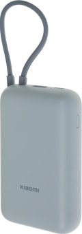 Мобильный аккумулятор Xiaomi BHR9073GL 10000mAh 22.5W 3A USB-A/USB-C голубой от магазина РЭССИ