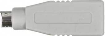 Переходник Ningbo MD6M USB013A PS/2 (m) USB A(f) серый от магазина РЭССИ