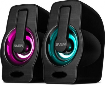 Колонки Sven 255 2.0 черный 6Вт портативные от магазина РЭССИ