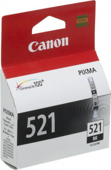 Картридж струйный Canon CLI-521BK 2933B004 черный для Canon iP3600/4600/MP540/620/630/980 от магазина РЭССИ