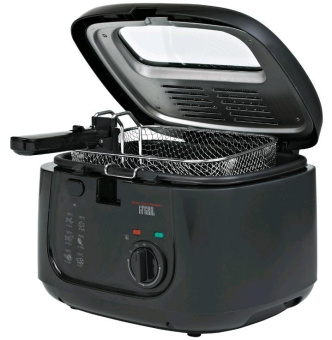 Фритюрница GFGril GFF-05 Compact 1800Вт черный от магазина РЭССИ