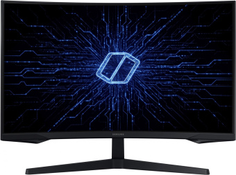 Монитор Samsung 32" Odyssey G5 C32G55TQBI черный VA LED 1ms 16:9 HDMI матовая 300:1 178гр/178гр 2560x1440 DP WQ 5.2кг от магазина РЭССИ