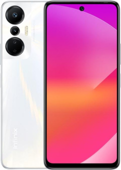 Смартфон Infinix X6827 Hot 20S 128Gb 8Gb белый моноблок 3G 4G 2Sim 6.78" 1080x2460 Android 12 50Mpix 802.11 a/b/g/n/ac GPS GSM900/1800 GSM1900 TouchSc FM microSD от магазина РЭССИ