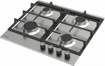 Газовая варочная поверхность Weissgauff HGG 640 XB нержавеющая сталь от магазина РЭССИ