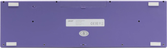 Клавиатура + мышь Acer OCC205 клав:фиолетовый мышь:фиолетовый USB беспроводная slim (ZL.ACCEE.00D) от магазина РЭССИ