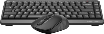 Клавиатура + мышь A4Tech Fstyler FGS1110Q клав:черный/серый мышь:черный/серый USB беспроводная Multimedia от магазина РЭССИ