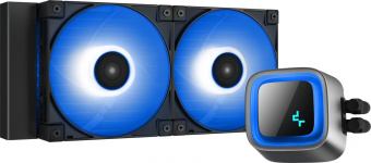 Система водяного охлаждения Deepcool LS520 ARGB Soc-AM5/AM4/1151/1200/1700 черный 4-pin 32.9dB Al 280W 1305gr Ret (R-LS520-BKAMNT-G-1) от магазина РЭССИ