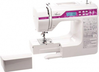 Швейная машина Comfort 100A белый/розовый от магазина РЭССИ