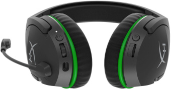 Беспроводная гарнитура HyperX Core Xbox черный/зеленый для: Xbox Series/One (4P5J0AA) от магазина РЭССИ