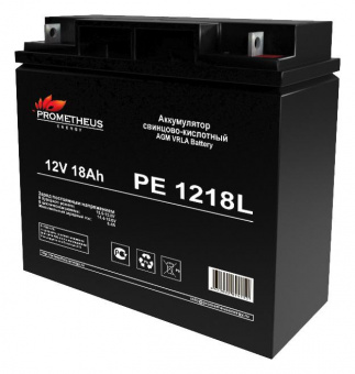Батарея для ИБП Prometheus Energy PE 1218L 12В 18Ач от магазина РЭССИ