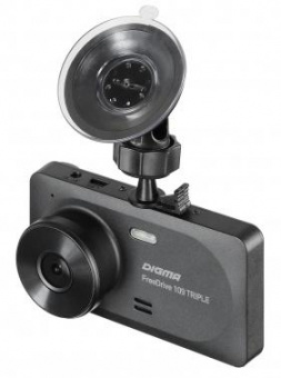 Видеорегистратор Digma FreeDrive 109 TRIPLE черный 1Mpix 1080x1920 1080p 150гр. JL5601 от магазина РЭССИ