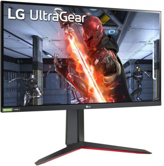 Монитор LG 27" UltraGear 27GN65R-B черный IPS 16:9 HDMI матовая HAS Piv 1000:1 300cd 178гр/178гр 1920x1080 144Hz G-Sync FreeSync Premium DP FHD 7.2кг от магазина РЭССИ