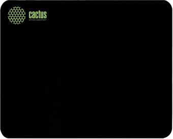 Коврик для мыши Cactus Black 300x250x2мм (CS-MPC-P01M) от магазина РЭССИ
