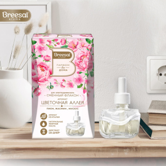 Сменный флакон для электрического диффузора Breesal Цветочная аллея (6) ELDF010 от магазина РЭССИ