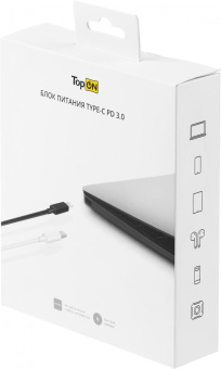 Адаптер TopON TOP-HW65Q автоматический 65W 5V-20V 3.25A от бытовой электросети от магазина РЭССИ