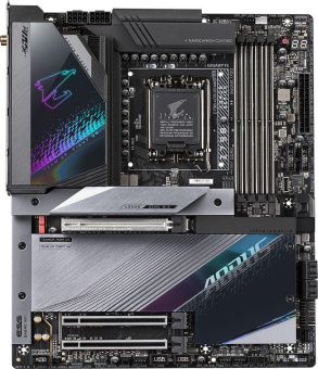 Материнская плата Gigabyte Z790 AORUS MASTER Soc-1700 Intel Z790 4xDDR5 ATX AC`97 8ch(7.1) 10Gigabit RAID+DP от магазина РЭССИ