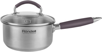 Ковш Rondell Akzent RDS-1386 1.3л. d=16см (с крышкой) стальной от магазина РЭССИ