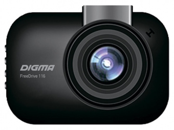 Видеорегистратор Digma FreeDrive 116 черный 1Mpix 1080x1920 1080p 120гр. GP2247 от магазина РЭССИ