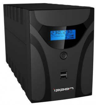 Источник бесперебойного питания Ippon Smart Power Pro II 1600 960Вт 1600ВА черный от магазина РЭССИ