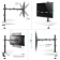 Картинка Кронштейн для мониторов Onkron D121E черный 10"-32" макс.8кг настольный поворот и наклон от магазина РЭССИ Кронштейн для мониторов Onkron D121E черный 10"-32" макс.8кг настольный поворот и наклон от магазина РЭССИ