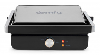 Электрогриль Domfy DSM-EG301 1800Вт черный/серебристый от магазина РЭССИ