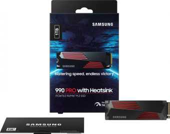 Накопитель SSD Samsung PCIe 4.0 x4 1TB MZ-V9P1T0CW 990 Pro M.2 2280 от магазина РЭССИ