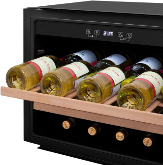 Винный шкаф Maunfeld MBWC-62S28 1-нокамерн. черный стекло (КА-00018704) от магазина РЭССИ