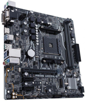 Материнская плата Asus PRIME A320M-E Soc-AM4 AMD A320 2xDDR4 mATX AC`97 8ch(7.1) GbLAN RAID+VGA+DVI+HDMI от магазина РЭССИ