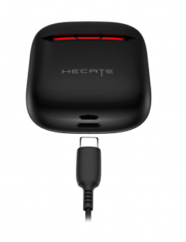 Наушники с микрофоном Edifier GM3 Plus черный вкладыши BT в ушной раковине от магазина РЭССИ