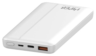 Мобильный аккумулятор Hiper MX Pro 10000 10000mAh 3A QC PD 1xUSB белый (MX PRO 10000 WHITE) от магазина РЭССИ