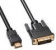 Кабель Buro HDMI-19M-DVI-D-3M HDMI (m) DVI-D (m) 3м феррит.кольца от магазина РЭССИ
