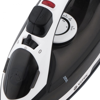 Утюг Vitek Metropolis 8338-VT-01 2200Вт черный/белый от магазина РЭССИ