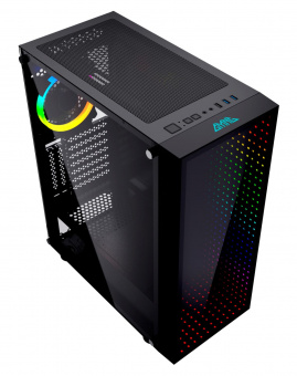 Корпус GMNG GG-CC120 черный без БП ATX 5x120mm 5x140mm 2xUSB2.0 1xUSB3.0 audio bott PSU от магазина РЭССИ