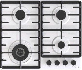 Газовая варочная поверхность Gorenje GW642SYW белый от магазина РЭССИ